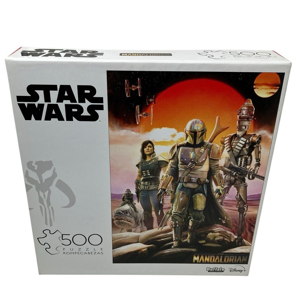 Buffalo Star Wars The Mandalorian 500 Piece Jigsaw‎ Puzzle Disney Lucasfilm New